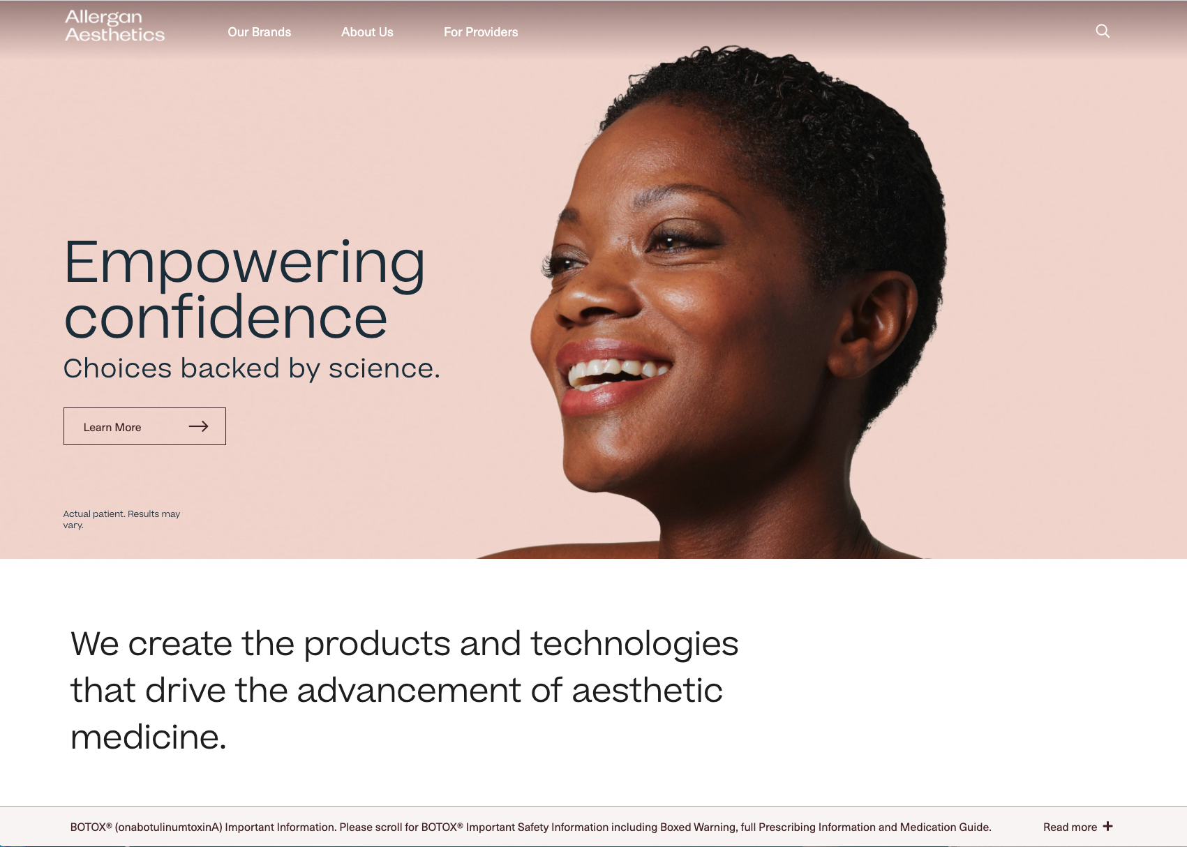 Allergan Aesthetics Site